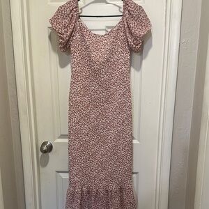 Floral Pink Dress